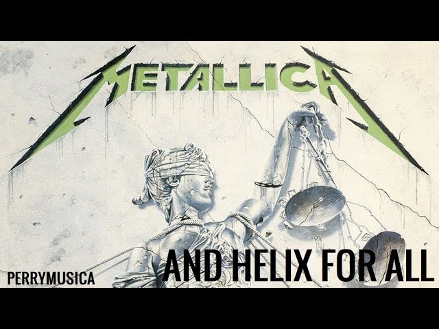 AUDIO DE AND JUSTICE FOR ALL EN HELIX LINE6 - MATCH METALLICA AND