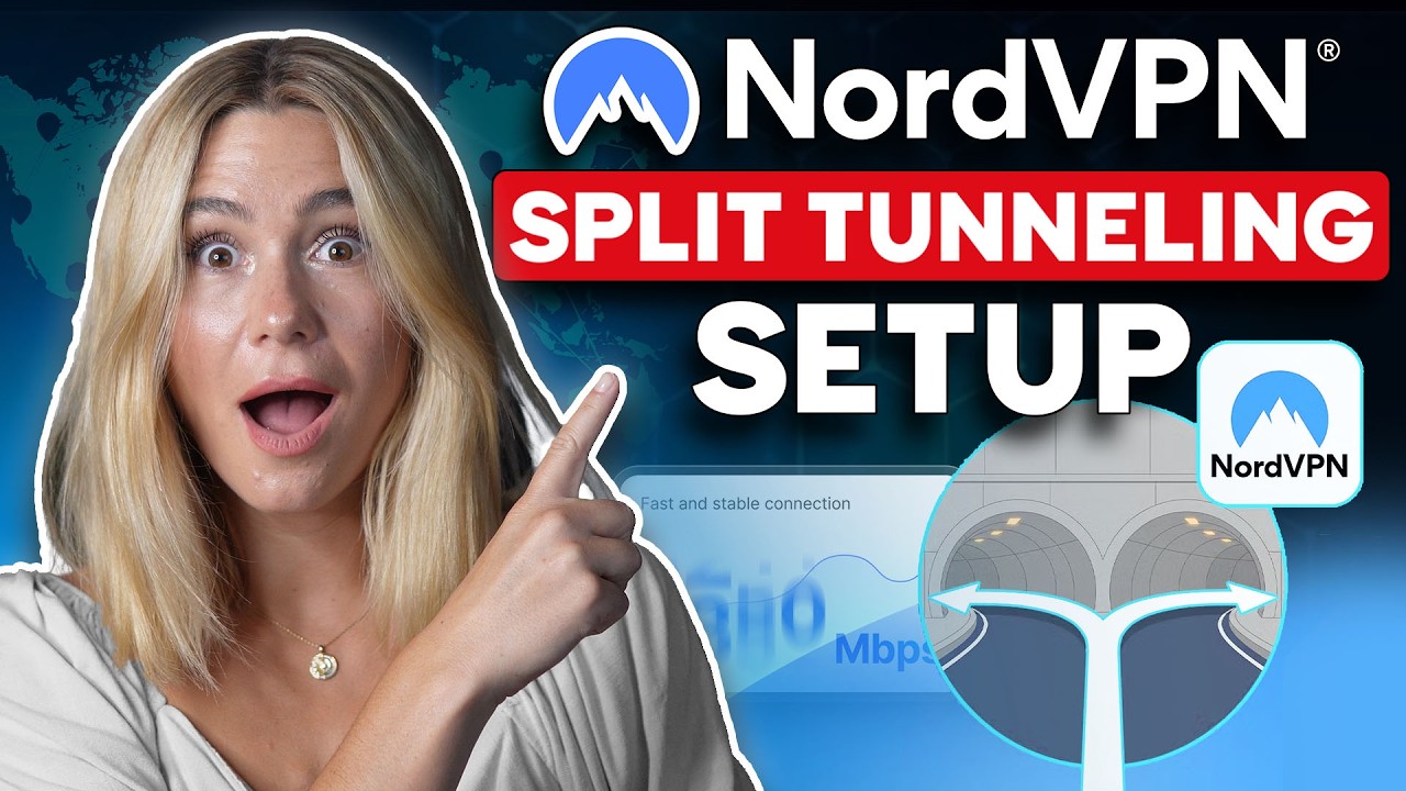 NordVPN Split Tunneling Tutorial – Choose Which Apps Use the VPN - YouTube