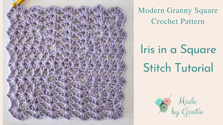 Learn Crochet: Modern Granny Square Tutorial