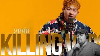 " KILLING VERSE " (DINGO FREESTYLE) PT. 1 | SUPERBEE | REACTION