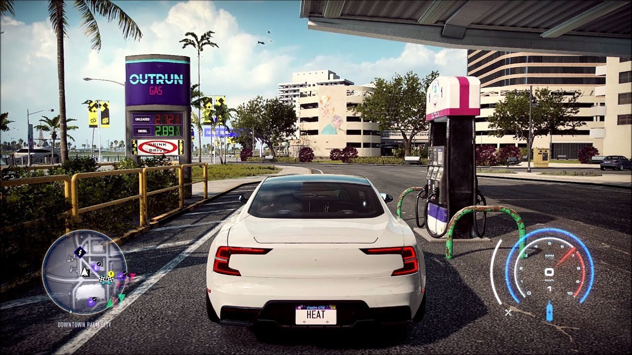 Need for Speed Heat - Polestar 1 2020 - Open World Free Roam Gameplay (PC HD) [1080p60FPS]