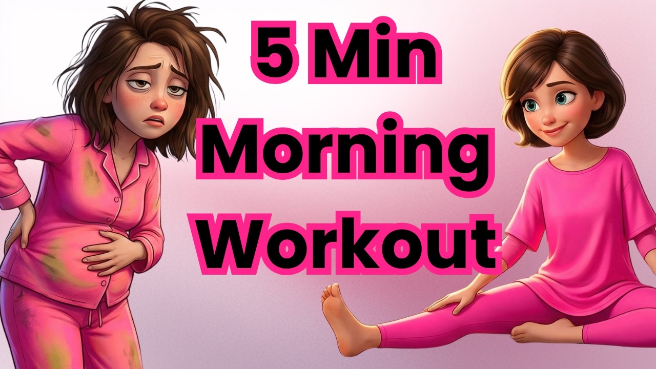 Quick 5-Min Morning Workout for Moms