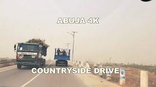 Driving in Abuja Nigeria | Countryside Drive from Iddo to Lugbe | 4K