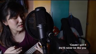 Never Be Like You cover - Flume ft. Kai (uke, lyrics, vocals)