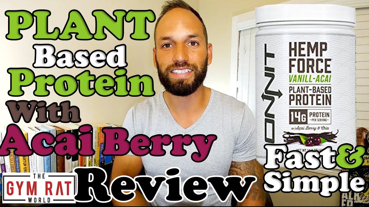 Onnit Hemp Protein With Acai Berries Supplement Review YouTube
