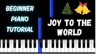 Joy To The World Beginner Piano Tutorial