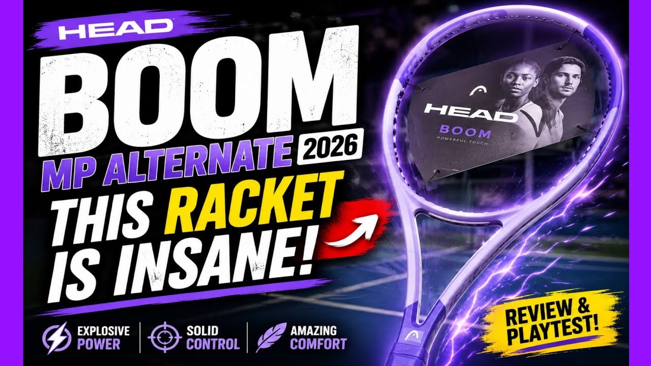 HEAD BOOM MP ALTERNATE 2026 Review 🔥 This Racket Is INSANE! - YouTube