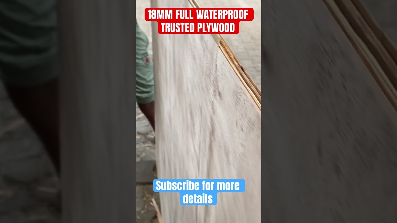 18MM BEST WATERPROOF PLYWOOD 
