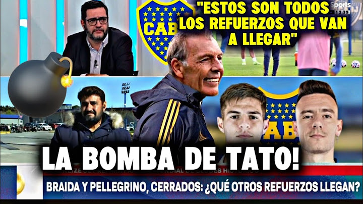 💣💣La Bomba de Tato!!! Eston son los refuerzos con lo que va contar Boca en el mundial🔵🟡🔵