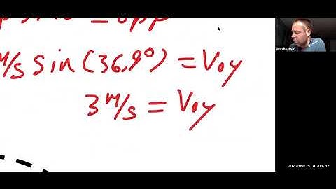 Projectiles Launch and Land at same Height