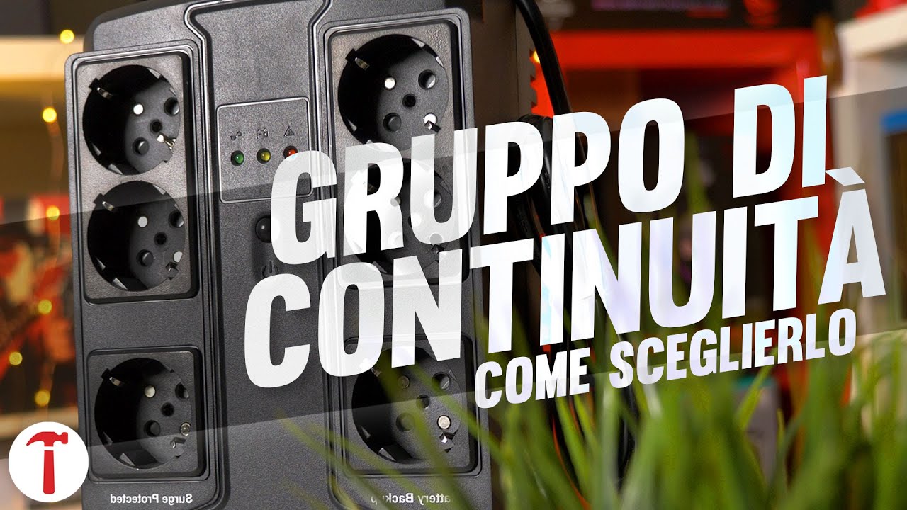 Gruppo di Continuità (UPS)  Cos'è e come sceglierlo 