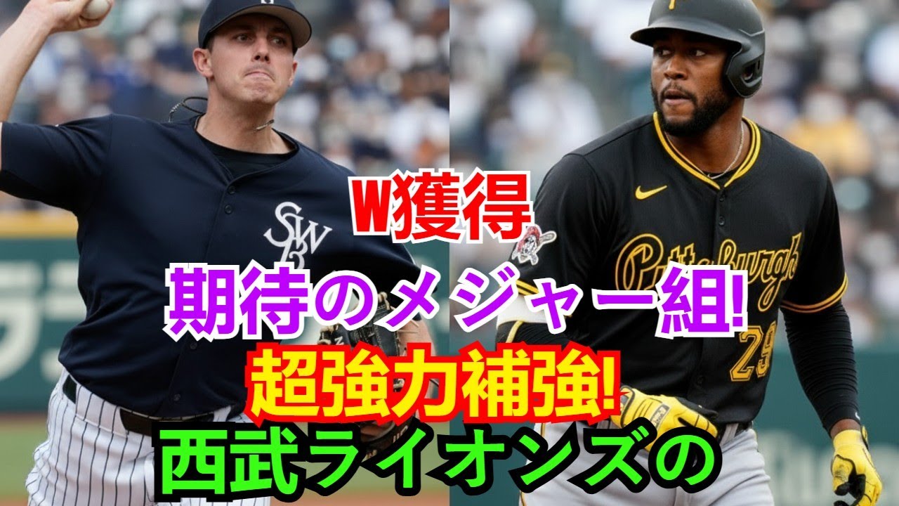 西武が発表した「W獲得」の詳細：メジャー契約枠を持つ先発右腕と長距離砲の補強戦略 | 日本でのプレーを希望する理由