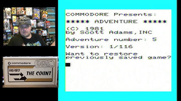 The Count for Commodore VIC-20 - game play