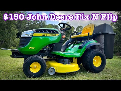 REVIVING A $150 JOHN DEERE MOWER (ELECTRICAL AND DECK ISSUES)