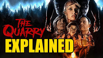 The Quarry STORY EXPLAINED - 186 DIFFERENT ENDINGS!