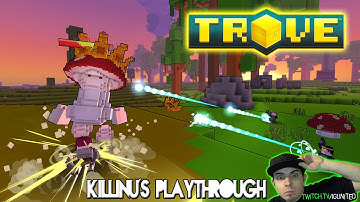 Exploring Trove Beta. Dungeons, Monsters, and Building