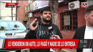 Virreyes: compró un auto, no se lo entregan y más denunciantes se presentaron en medio de la nota