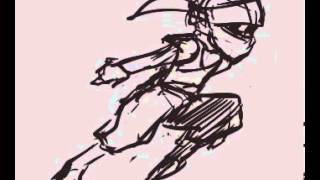 ninja run cycle demo