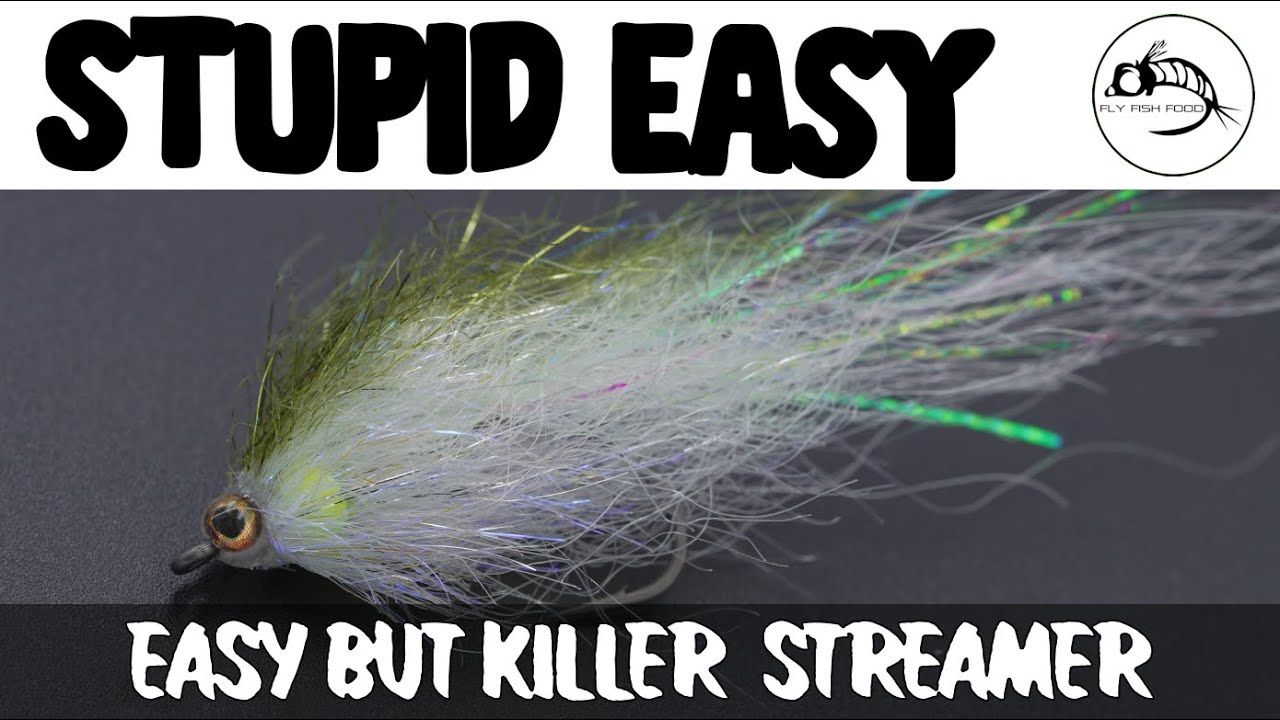 Fly Tying Tutorial: Stupid EASY (but really good) STREAMER 