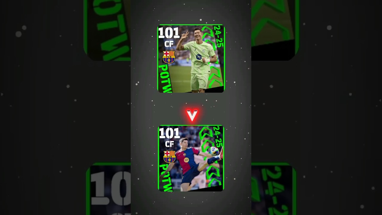Top 6 Lewandowski Potw in efootball 2025 | Lewandowski Best Card In efootball 2025 