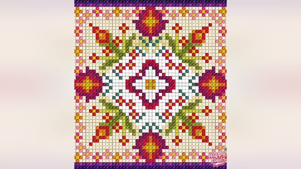 Mosaic Collection #01 - From pixels to art - Digital Paint by numbers 