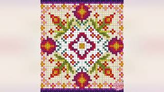 Mosaic Collection #01 - From pixels to art - Digital Paint by numbers