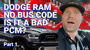 Dodge Ram 1500 PCM-problemen: geen BUS GEREPAREERD! Geen communicatie, PCM/ECM-vervanging. Proble...