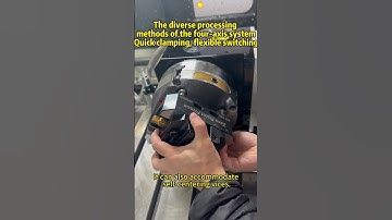 Various processing modes of the four-axis turntable#vises #4-axis #5-axis #makers #fixture#Automatio