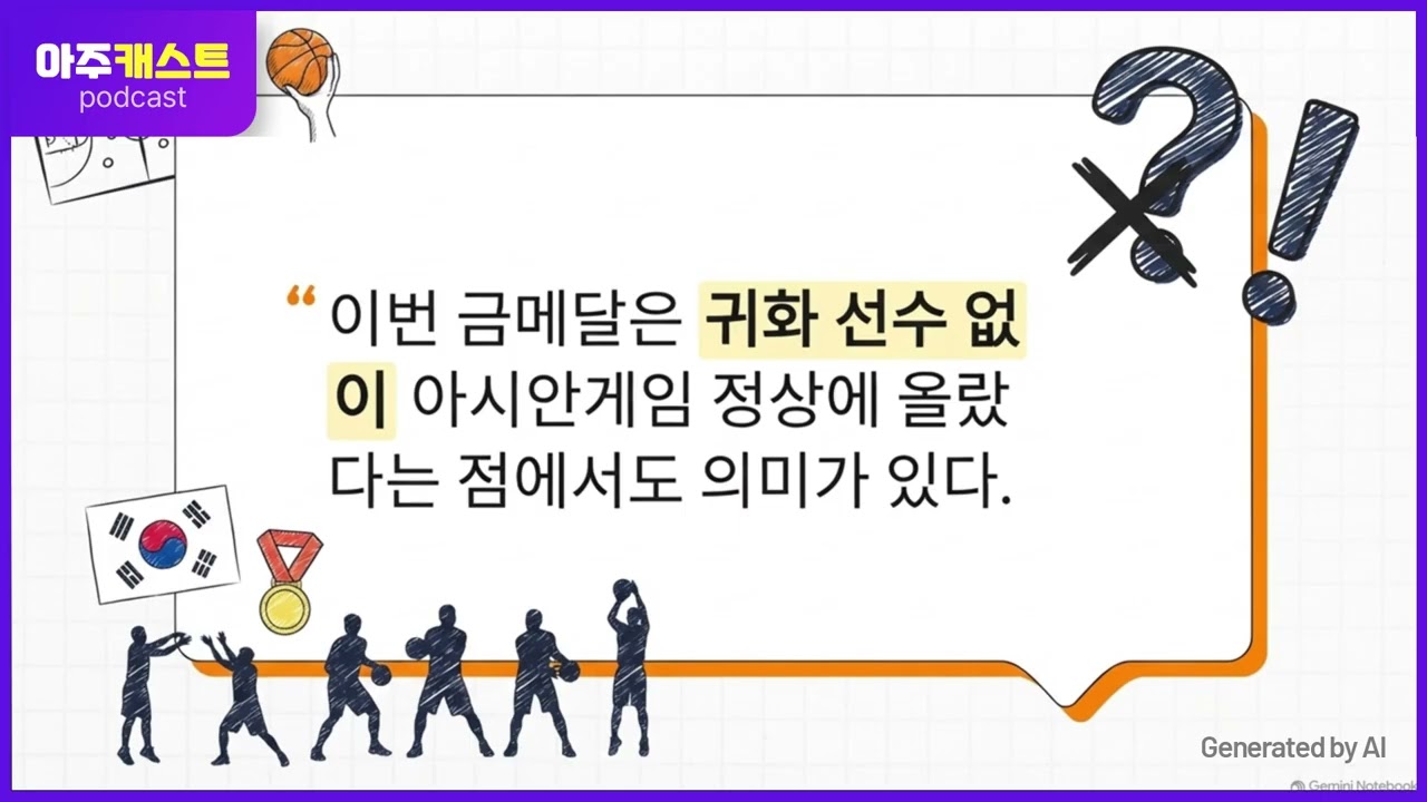 [아이치·나고야 AG] 황금세대 한국 남자농구, 귀화선수 없이 12년 만에 정상