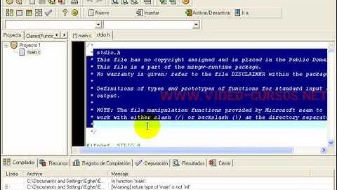 Programación en C -022 (parte 1) [Crear librerias en c]