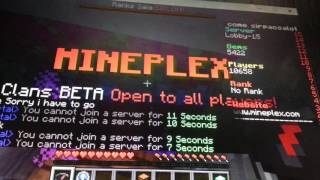 HACKER CAUGHT!! Minecraft Mineplex - Micro Battle