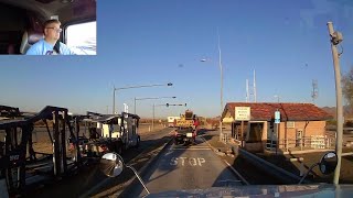 #163 California Scales and Windmills The Life of an Owner Operator Flatbed Truck Driver Vlog