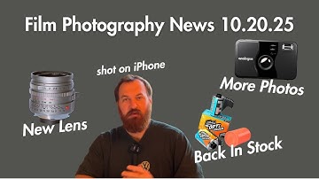 Film Photography News 10.20.25: New Film Camera Photos, New Color Film Available, and More!