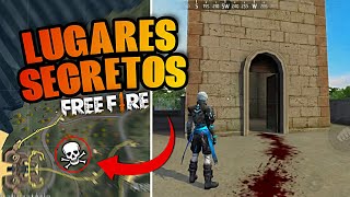 Entrei em LUGARES PROIBIDOS que Você NÃO CONHECIA no Free Fire! 😨