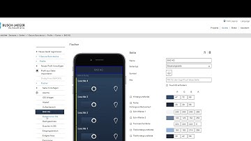 Create visualization from a terminal file in the Busch-ControlTouch