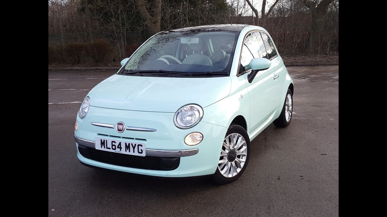 2014 64 Fiat 500 1.2 Lounge 3dr Start Stop in green YouTube 2014 64 Fiat 500 1.2 Lounge 3dr Start Stop in green YouTube