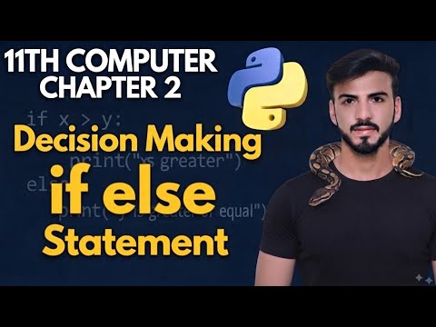 if else Statement in Python | 11th Computer Chap 2 Lec 14 B | easy tricks for 2026 board 