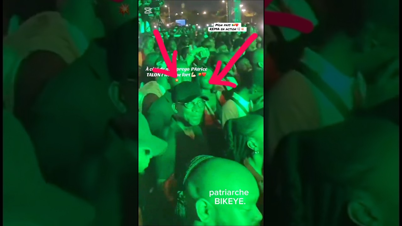 Le président du Bénin Patrice Talon au festival welove eya