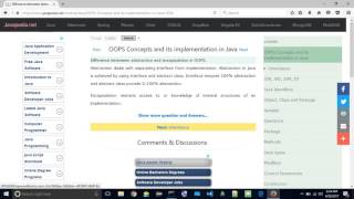Difference betweeen abstraction and encapsulation in OOPS. | javapedia.net