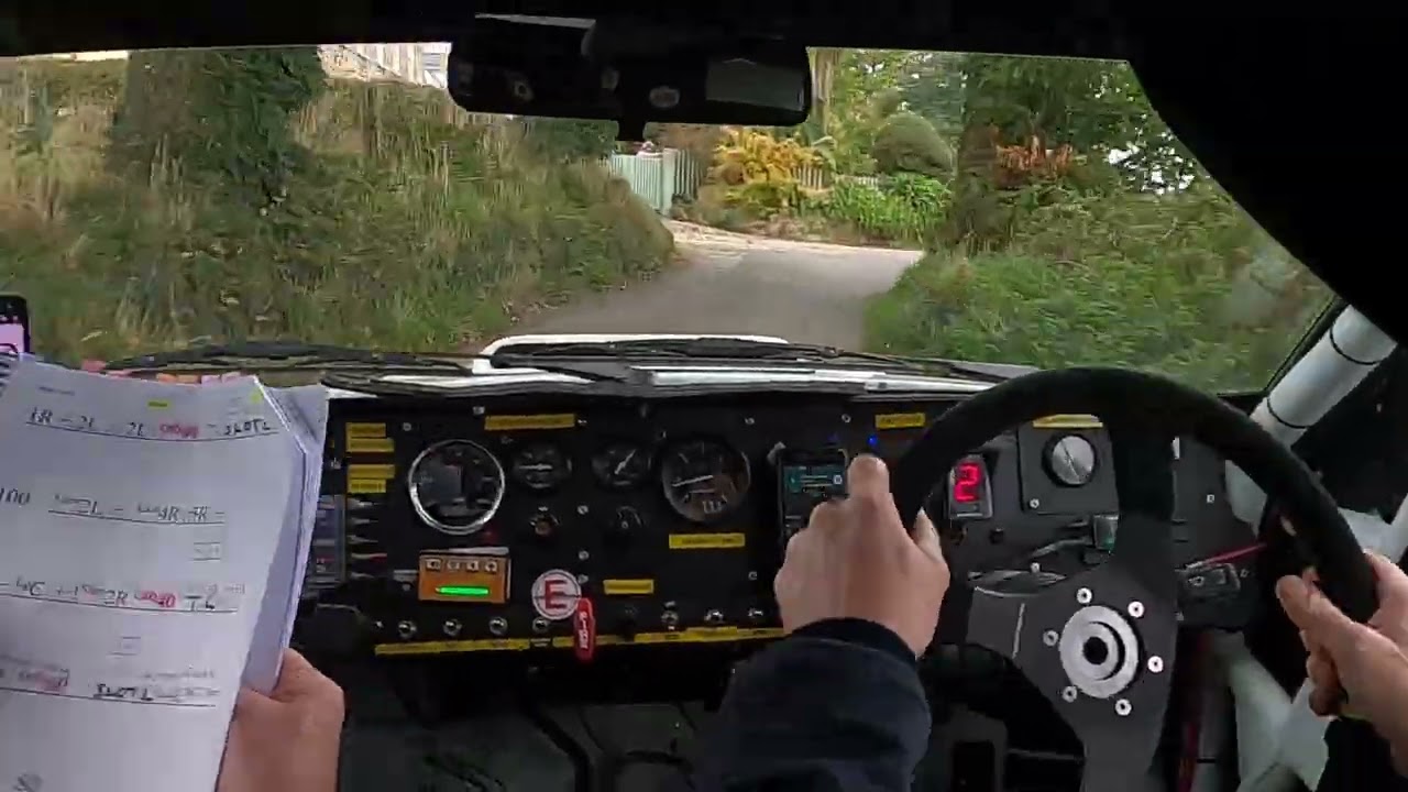 Jersey Rally 2025 - St Martin Stage - In-car Vauxhall Nova