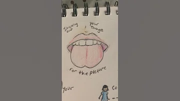 Sticking out your tounge for the picture #lyrics #art #youngartists #ecstacy