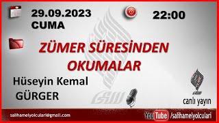 Zümer Süresi̇nden Okumalar H Kemal Gürger