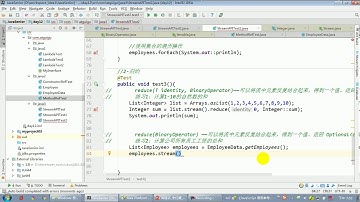 681 尚硅谷 动态代理与Java8新特性 Stream的终止操作：归约