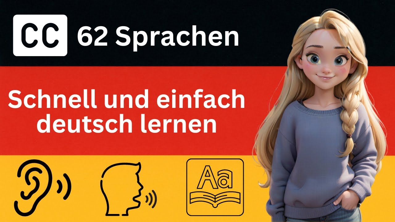 Deutsch lernen | Deutsch A1 - A2 | Anna schreibt eine Püfung | German ...