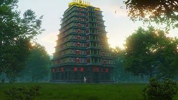 The Jungle Temple | Made with Blender and Rendered using Fox Renderfarm