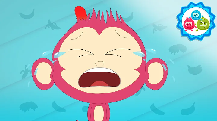 Five Little Monkeys Jumping On The Bed | Nursery Rhymes For Kids | 5 Little Monkeys | Bubbly Dots