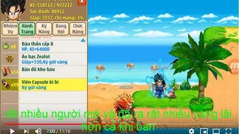 Ngọc rồng online: cách kiếm vàng từ 10tr đến 100tr vàng 1 ngày nếu bạn xem hết video này