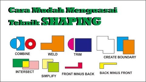 BELAJAR TEKNIK SHAPING DI CORELDRAW UNTUK PEMULA