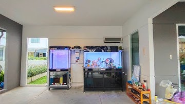 เอส S สาย 3 - Project ย้ายตู้ปลา 30 20 36 กรองล่าง พร้อมทำ Overflow Full Services จบพร้อมลงปลา Set 3