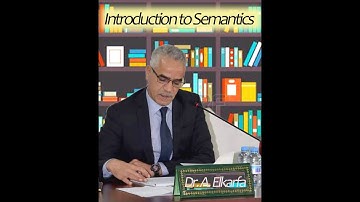 Introduction to Semantics: Course Description and Definitional Issues